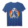 Retro English Cocker Spaniel Designer T-Shirt  Lustiges Hunde Motiv als Geburtstags- oder Weihnachtsgeschenk für die ganze Familie