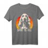 Retro English Cocker Spaniel Designer T-Shirt  Lustiges Hunde Motiv als Geburtstags- oder Weihnachtsgeschenk für die ganze Familie