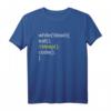 While Schleife Code Shirt - Lustiges Nerd T-Shirt für Programmierer und Softwareentwickler als Geschenk