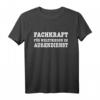 Fachkraft für Weltfrieden Politik Regierung T-Shirt - Sarkastisches Geschenk für Friedensaktivisten & soziale Engagierte