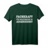 Fachkraft für Weltfrieden Politik Regierung T-Shirt - Sarkastisches Geschenk für Friedensaktivisten & soziale Engagierte