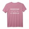 Widerstand ist zwecklos Elektriker Schaltkreis T-Shirt  Lustiges Geschenk für Elektriker, Handwerker & Technikfans