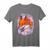 Japan Fuchs Aesthetic Fox Sakura Anime Kitsune T-Shirt  Vaporwave Streetwear für Otakus, Anime Fans & Kitsune Liebhaber