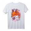 Japan Fuchs Aesthetic Fox Sakura Anime Kitsune T-Shirt  Vaporwave Streetwear für Otakus, Anime Fans & Kitsune Liebhaber