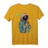 Cyber Astronaut Binary Space Boy Vintage Moon T-Shirt  Sci-Fi Design für Raumfahrt-Fans und Vintage-Liebhaber