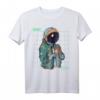 Cyber Astronaut Binary Space Boy Vintage Moon T-Shirt  Sci-Fi Design für Raumfahrt-Fans und Vintage-Liebhaber