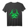 Cyber Gothic Clothing Biohazard Gas Mask T-Shirt  Stilvolles Geschenk für Gothic- und Cyberpunk-Fans