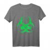 Cyber Gothic Clothing Biohazard Gas Mask T-Shirt  Stilvolles Geschenk für Gothic- und Cyberpunk-Fans