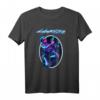 Cyborg Frau HapBunny Cyberpunk T-Shirt 2077 - Retro-Vintage Sci-Fi Mode für Fans & Liebhaber futuristischer Looks