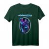 Cyborg Frau HapBunny Cyberpunk T-Shirt 2077 - Retro-Vintage Sci-Fi Mode für Fans & Liebhaber futuristischer Looks