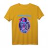 Cyborg Frau HapBunny 2077 Cyberpunk T-Shirt  Futuristisches Retro-Vintage Design für Sci-Fi und Hacker Fans