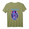 Cyborg Frau HapBunny 2077 Cyberpunk T-Shirt  Futuristisches Retro-Vintage Design für Sci-Fi und Hacker Fans
