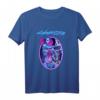 Cyborg Frau HapBunny 2077 Cyberpunk T-Shirt  Futuristisches Retro-Vintage Design für Sci-Fi und Hacker Fans