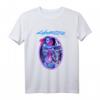 Cyborg Frau HapBunny 2077 Cyberpunk T-Shirt  Futuristisches Retro-Vintage Design für Sci-Fi und Hacker Fans