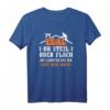 Steile oder Flachdach Dachdecker Handwerkerdachdecken T-Shirt  Lustiges Geschenk für Dachdecker, Tischler und Bauarbeiter auf der Baustelle
