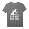 Dachdecker Herren T-Shirt mit Zunftwappen - Handwerker Geschenk für Zimmerer, Schreiner & Bauprofis