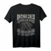 Lustiges Dachdecker T-Shirt mit Motiv  Geschenkidee für Dachdeckermeister & Handwerker