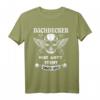 Cooles Dachdecker T-Shirt mit Spruch 'Nur Gott steht über uns'  Perfektes Geschenk für Dachdeckermeister, Gesellen und das Team