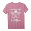 Cooles Dachdecker T-Shirt mit Spruch 'Nur Gott steht über uns'  Perfektes Geschenk für Dachdeckermeister, Gesellen und das Team