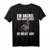 Lustiges Dackel T-Shirt mit Militär-Design - 'Ein Dackel Geht Nicht Gassi Er Rückt Vor' für Hundebesitzer, Jäger, Polizisten & Dackelliebhaber