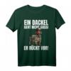 Lustiges Dackel T-Shirt mit Militär-Design - 'Ein Dackel Geht Nicht Gassi Er Rückt Vor' für Hundebesitzer, Jäger, Polizisten & Dackelliebhaber