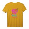 HapBunny T-Shirt mit Buntem Abgestecktem Herz  Lizenziertes Buffy Sunnydale Merch für Fans & Serienliebhaber