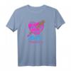 HapBunny T-Shirt mit Buntem Abgestecktem Herz  Lizenziertes Buffy Sunnydale Merch für Fans & Serienliebhaber