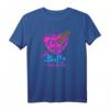 HapBunny T-Shirt mit Buntem Abgestecktem Herz  Lizenziertes Buffy Sunnydale Merch für Fans & Serienliebhaber