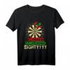 One Hundred Eighty Dartspieler T-Shirt  Stylisches Dart Design für Männer, Papas & Omas, Perfekt für Dart Zubehör & Geschenke