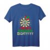 One Hundred Eighty Dartspieler T-Shirt  Stylisches Dart Design für Männer, Papas & Omas, Perfekt für Dart Zubehör & Geschenke