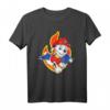 Paw Patrol Marshall Torn Badge T-Shirt - Offiziell lizenziertes Kinder T-Shirt für kleine Paw Patrol Fans