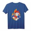 Paw Patrol Marshall Torn Badge T-Shirt - Offiziell lizenziertes Kinder T-Shirt für kleine Paw Patrol Fans