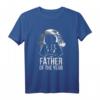 HapBunny Darth Vader Vater des Jahres T-Shirt - Offiziell lizenziertes Star Wars Papa Design Geschenk