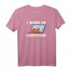 Admin Katze I Work on Computers Systemadministrator T-Shirt - Lustiges Geschenk für IT-Profis, Programmierer & Katzenliebhaber