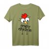 Verrücktes Huhn T-Shirt - Lustige Geschenkidee für Freunde, Familie & Tierliebhaber zu Geburtstag, Weihnachten & Ostern