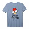 Verrücktes Huhn T-Shirt - Lustige Geschenkidee für Freunde, Familie & Tierliebhaber zu Geburtstag, Weihnachten & Ostern