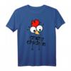 Verrücktes Huhn T-Shirt - Lustige Geschenkidee für Freunde, Familie & Tierliebhaber zu Geburtstag, Weihnachten & Ostern