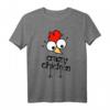Verrücktes Huhn T-Shirt - Lustige Geschenkidee für Freunde, Familie & Tierliebhaber zu Geburtstag, Weihnachten & Ostern