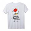 Verrücktes Huhn T-Shirt - Lustige Geschenkidee für Freunde, Familie & Tierliebhaber zu Geburtstag, Weihnachten & Ostern