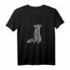 Fuchs Motiv T-Shirt mit schlauem Wald-Design  Klassisch geschnitten, perfekt für Tier- und Naturfans