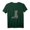 Fuchs Motiv T-Shirt mit schlauem Wald-Design  Klassisch geschnitten, perfekt für Tier- und Naturfans