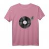 Retro Rock & Roll Vinyl Schallplatte Musik T-Shirt mit Grafikdesign  Trendiges Geschenk für Musikliebhaber & Partyoutfit für Damen & Herren