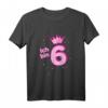 Kinder Geschenk Mädchen zum 6. Geburtstag - Süßes T-Shirt für den sechsten Geburtstag, perfekte Geschenkidee für Tochter, Nichte & Enkelin