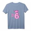 Kinder Geschenk Mädchen zum 6. Geburtstag - Süßes T-Shirt für den sechsten Geburtstag, perfekte Geschenkidee für Tochter, Nichte & Enkelin
