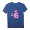 Kinder Geschenk Mädchen zum 6. Geburtstag - Süßes T-Shirt für den sechsten Geburtstag, perfekte Geschenkidee für Tochter, Nichte & Enkelin