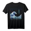 Vintage Asia Great Wave off Kanagawa Japan T-Shirt  Anime, Vaporwave & Japanische Kunst für Fans & Otaku