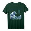 Vintage Asia Great Wave off Kanagawa Japan T-Shirt  Anime, Vaporwave & Japanische Kunst für Fans & Otaku