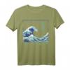 Vintage Asia Great Wave off Kanagawa Japan T-Shirt  Anime, Vaporwave & Japanische Kunst für Fans & Otaku