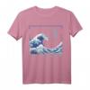 Vintage Asia Great Wave off Kanagawa Japan T-Shirt  Anime, Vaporwave & Japanische Kunst für Fans & Otaku