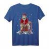 Weihnachtsmann kackt in Kamin - Lustiges Weihnachts T-Shirt für Humor und Spaß in der Weihnachtszeit